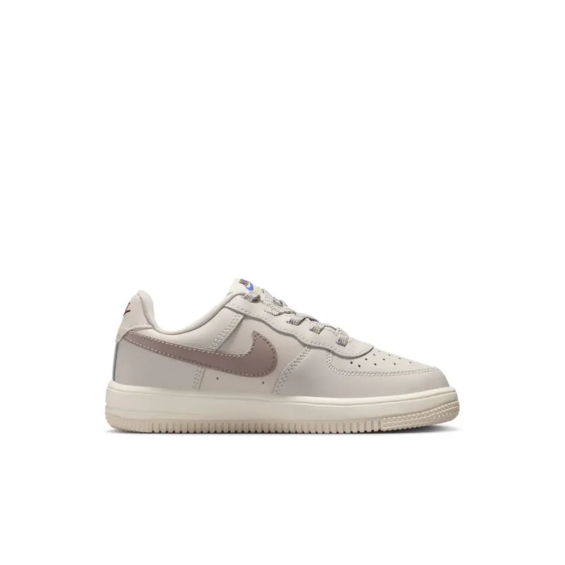 Nike Force 1 Low LV8 EasyOn Light Orewood Brown Burgundy Crush Comet Blue (IH4496-100)
