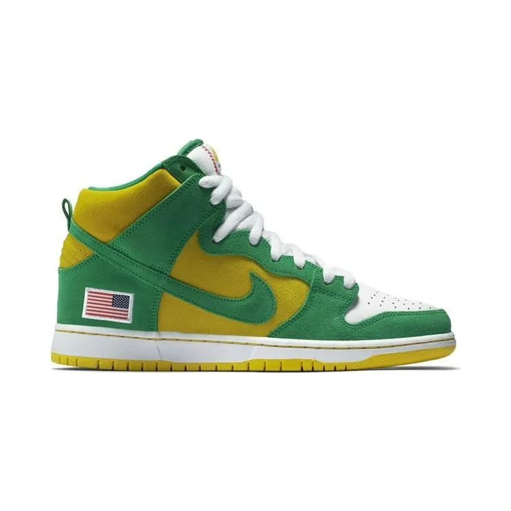 Nike SB Dunk High Oakland Athletics (Special Box) ((Special Box) 305050-337)