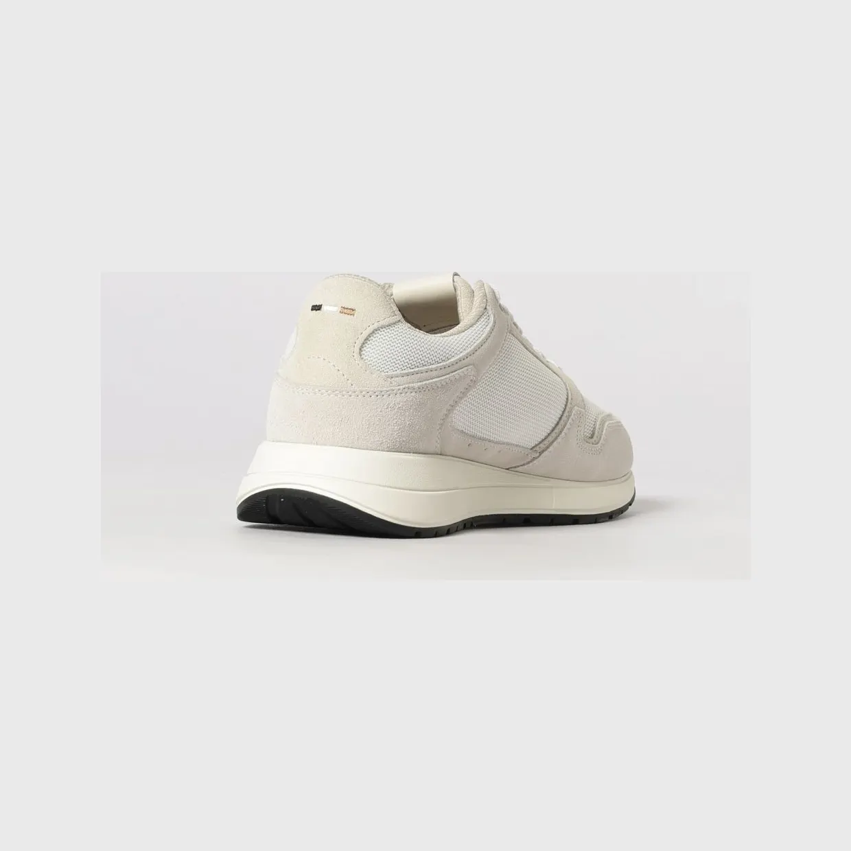 Boss Mesh and Suede Sneakers Yellow Cream (50554612121) (2)
