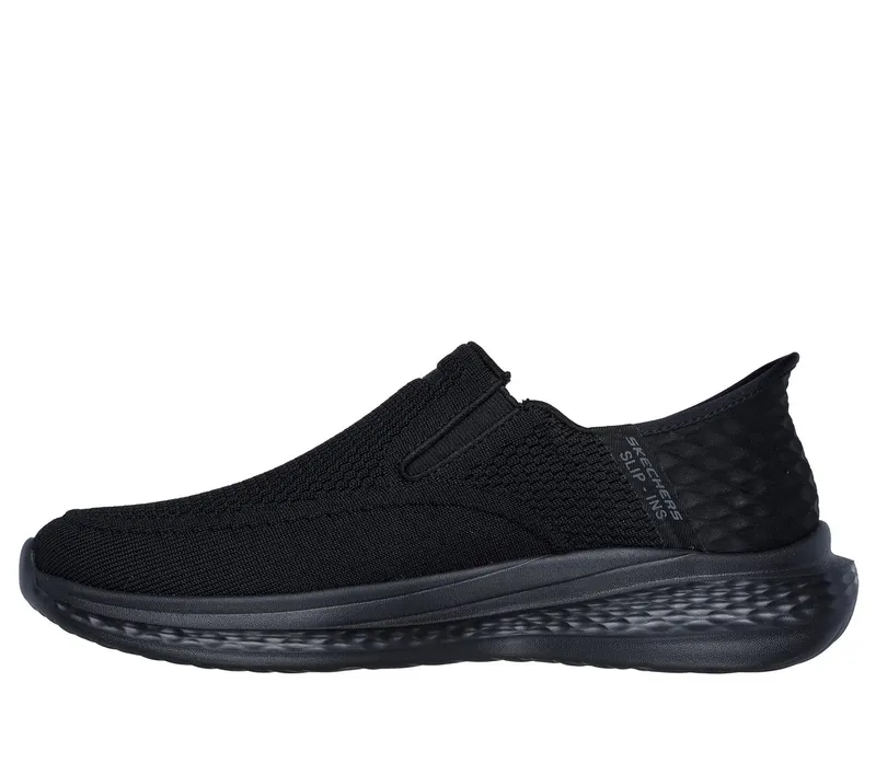 Skechers Slip-ins Relaxed Fit: Slade – Deacon Sneaker Black