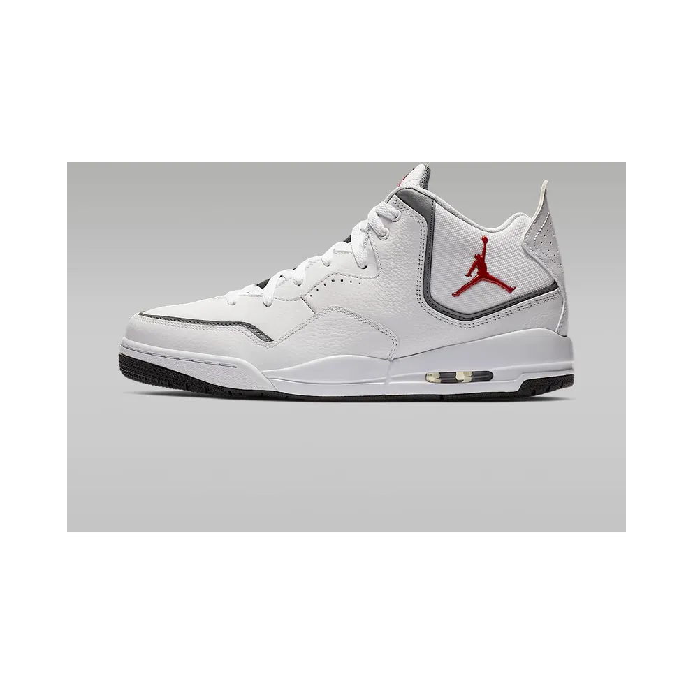 Jordan Courtside 23 White Red White/University Red-Cool Grey (CD1522-100)