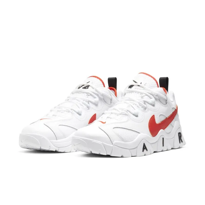 Nike Air Barrage Low Rucker Park White/Black-Black-Team Orange (CJ5395-100)