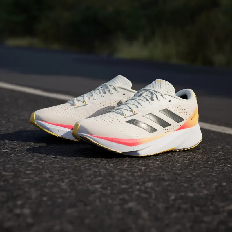 Adidas ADIZERO SL Shoes Ivory / Core Black / Spark (IG3336)