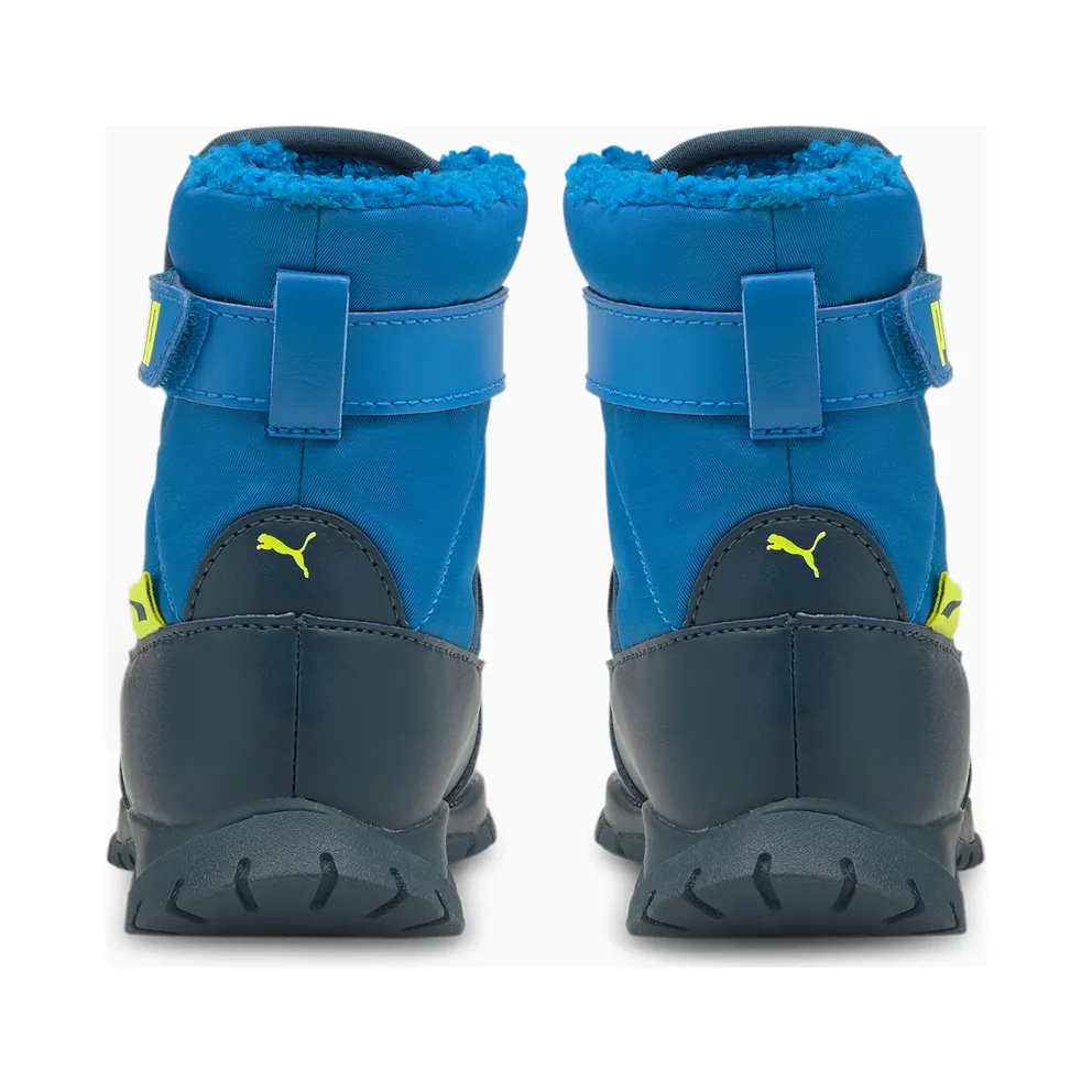 Puma Nieve Winter Shoes Blue/Yellow (38074601)