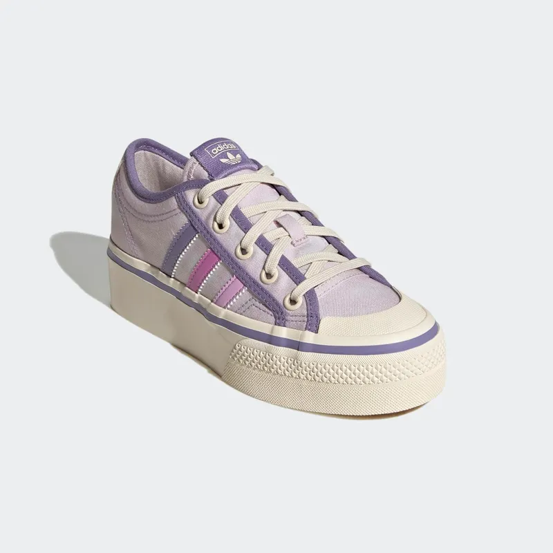Adidas Nizza Platform Almost Pink / Pulse Lilac / Wonder White (GY7051)