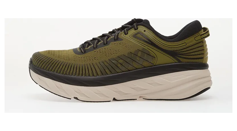 Hoka Bondi 7 Beige