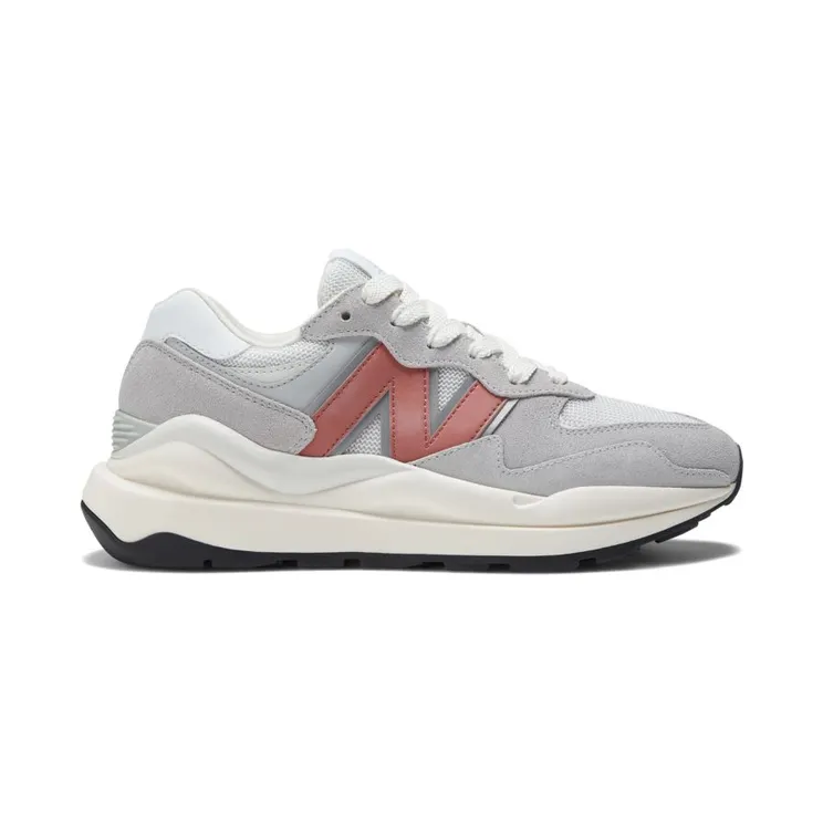 New Balance 57/40 Light Aluminium Mineral Red White (W5740SLC)