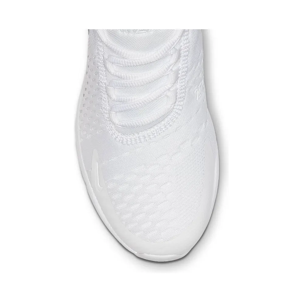 Nike Air Max 270 White Metallic Silver (GS) White/Metallic Silver/White (943345-103)