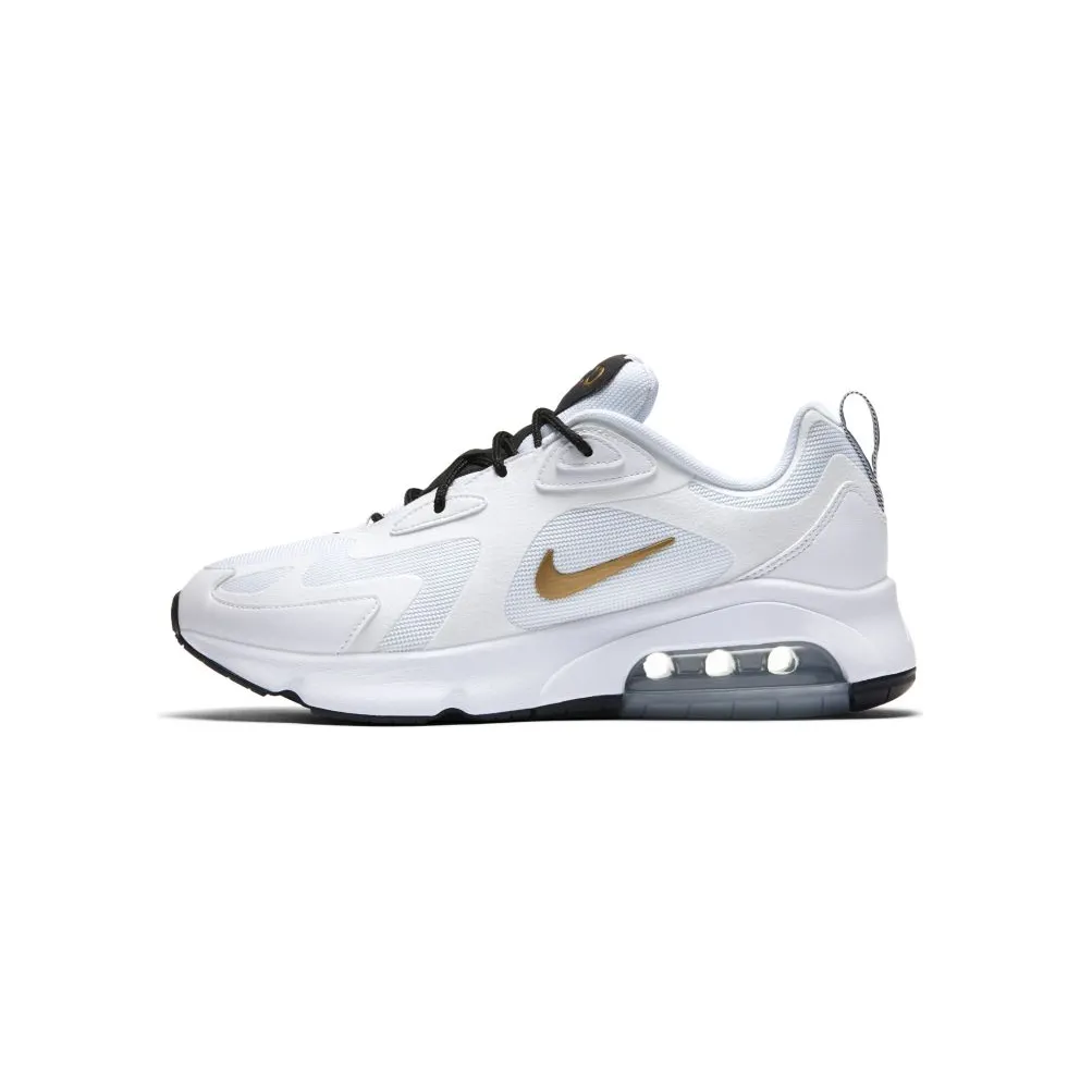 Nike Air Max 200 White Metallic Gold (AQ2568-102)