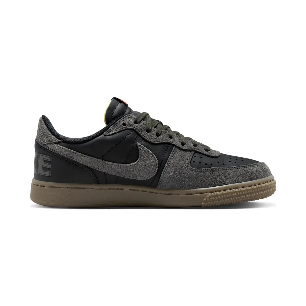 Nike Terminator Low Black/Gum Dark Brown/Team Orange/Medium Ash (FV0396-001)
