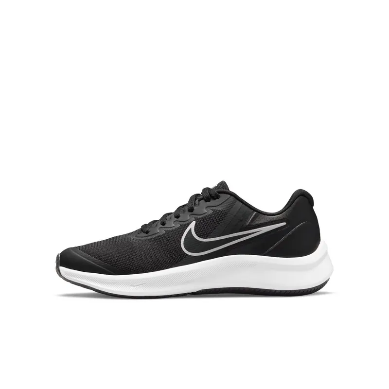 Nike Star Runner 3 Older Kids’ Road Running Black 50% Sustainable Materials (DA2776-003)