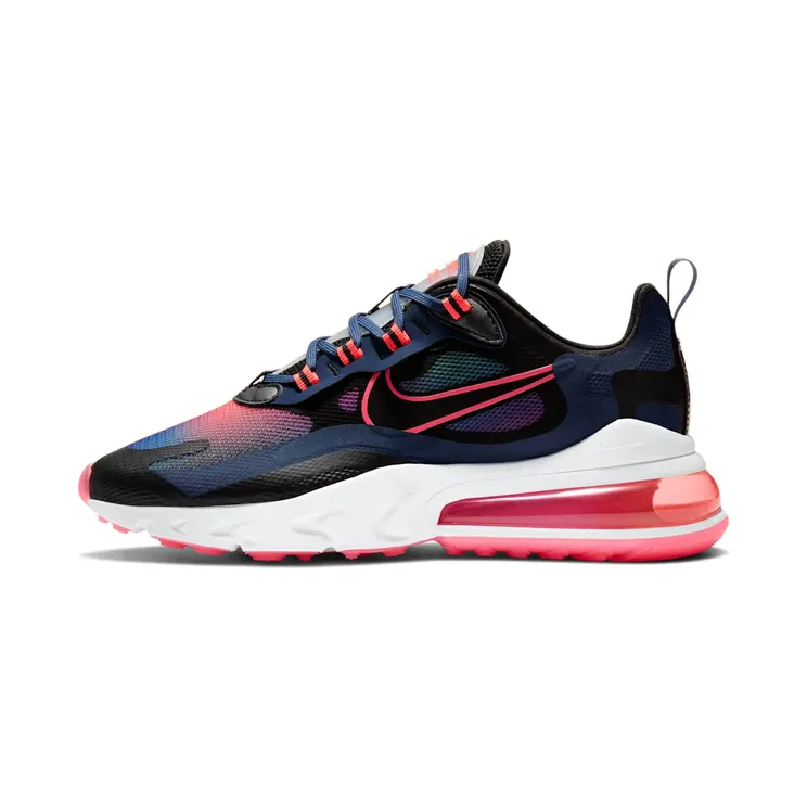 Nike Air Max 270 React “Midnight Navy / Flash Crimson / Hyper Pink / Black” (CK6929-400)