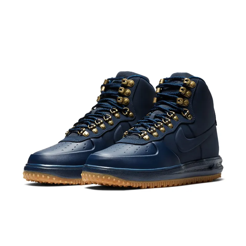 Nike Lunar Force 1 Duckboot 18 Obsidian Gum Obsidian/Gum Medium Brown-Black-Obsidian (BQ7930-400)