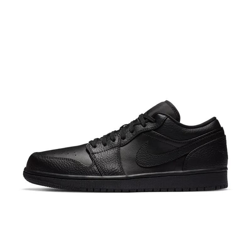 Nike Jordan 1 Low Triple Black Black/Black/Black (553558-091)