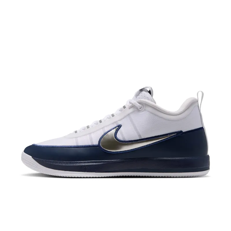 Nike Book 2 – “White / Midnight Navy / Metallic Silver” (IZ2372-107)