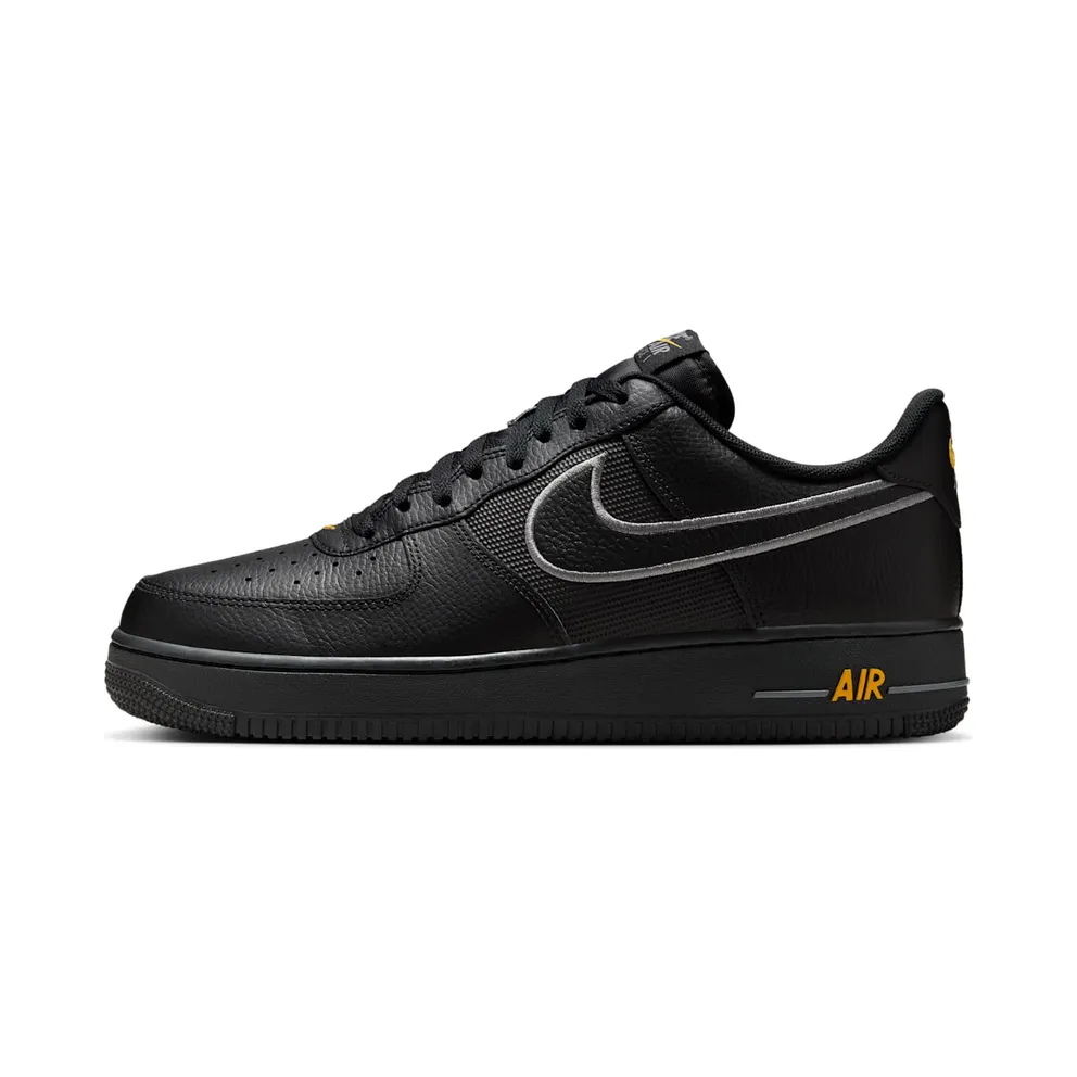 Nike Air Force 1 Low Black Laser Orange (IB7677-001)