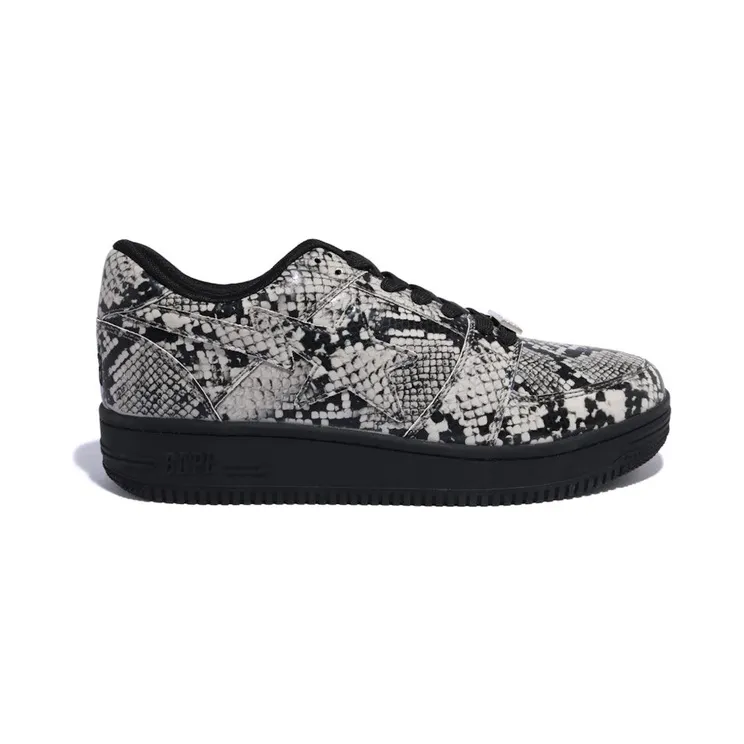 A Bathing Ape Bape Sta Low Snakeskin (2020) (1G30191013-BEI)