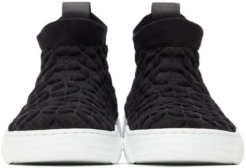 Alaïa Black Sock Sneaker 999 Black (AA3T011TK003)