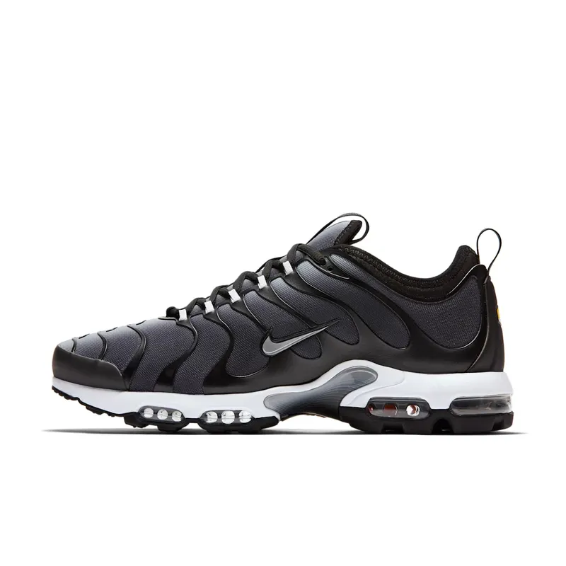 Nike Air Max Plus TN Ultra “Black / Wolf Grey / White / Metallic Silver” (898015-001)