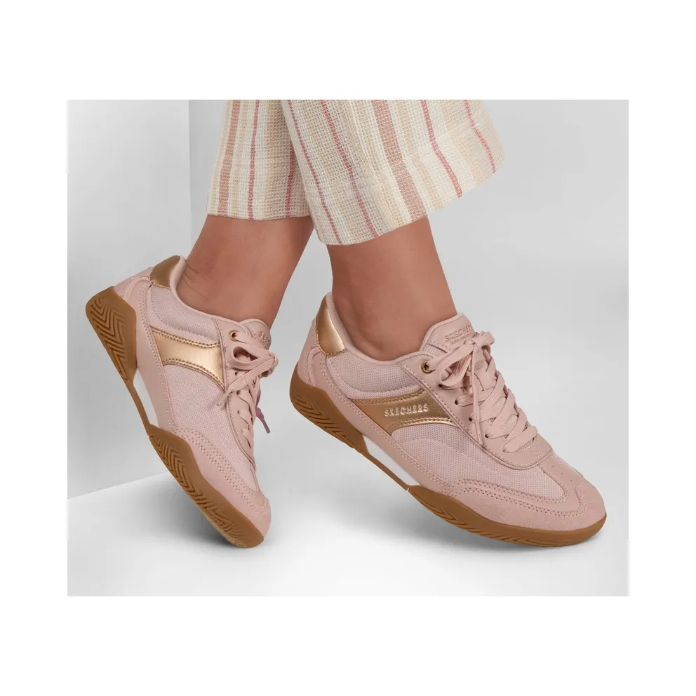 Skechers Zinger Evo “World Striker Sneaker Light Pink / Roos Gold” (190153LPRG)