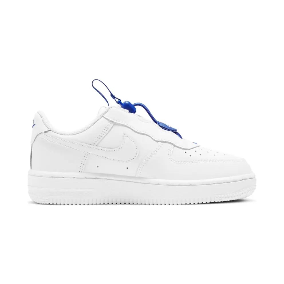 Nike Force 1 Toggle White Hyper Royal (CU5287-100)