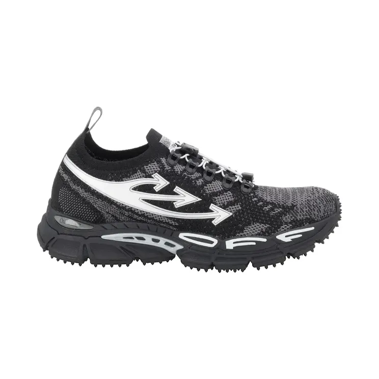 Off-White Be Right Back mit Intarsienstrick “Grey” (M2AOS6F0011072)