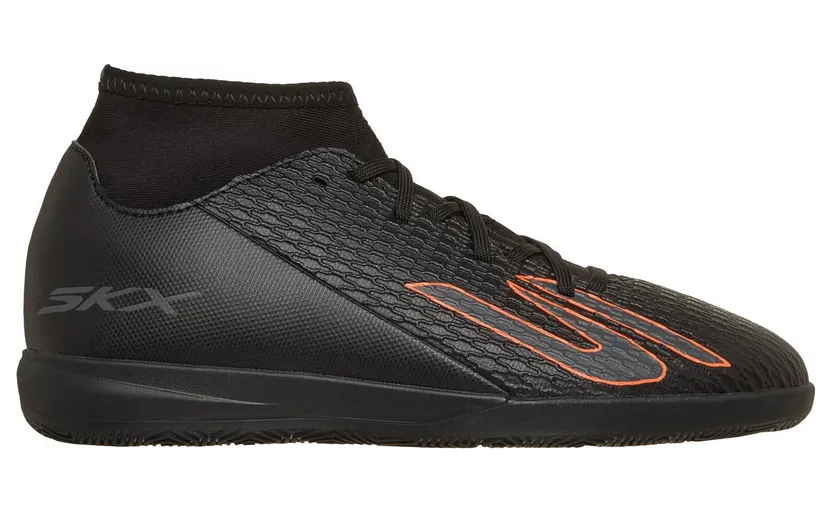 Skechers SKX_2 Jr High Youth IC CM Black/Orange (252170LBKOR)