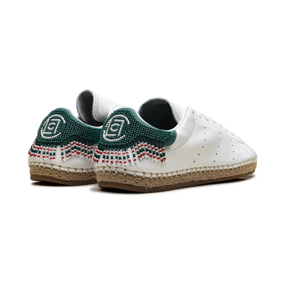 Adidas Stan Smith Espadrille “CLOT By Edison Chen White Green Beads” (JR9373)