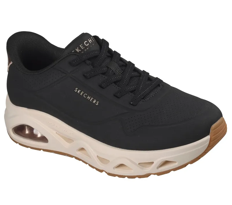 Skechers Slip-ins: UNO Glide-Step – Glide On Air Sneaker Black
