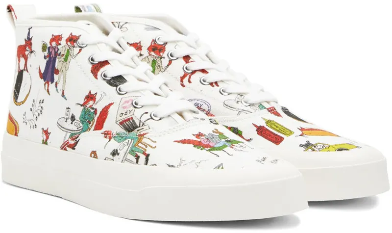 Maison Kitsuné White Olympia Le-Tan (IU04741WE4001)
