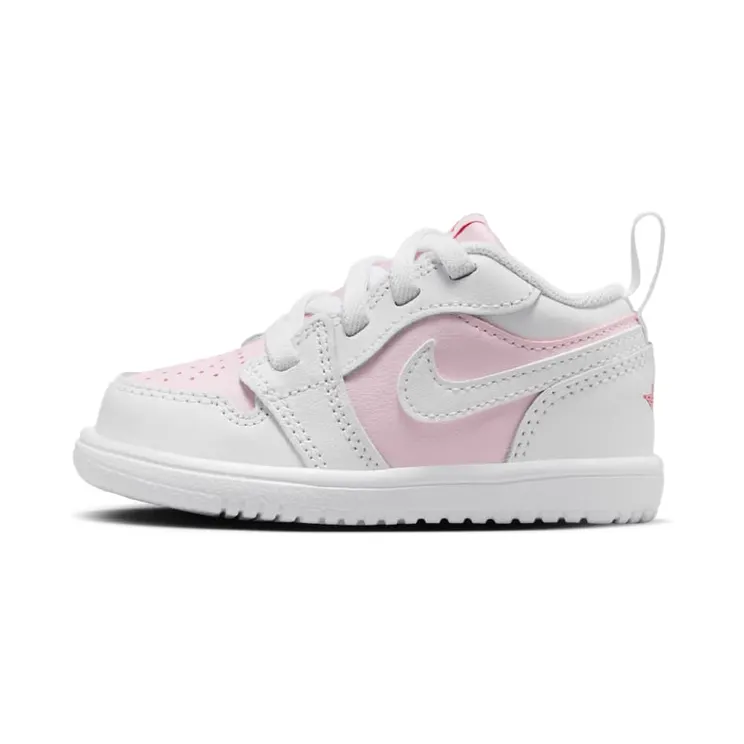 Jordan 1 Low ALT “Pink Foam / Fire Red / White” (DR9747-608)