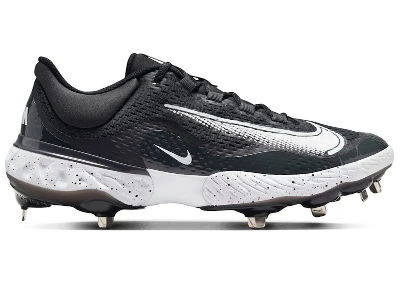 Nike Alpha Huarache Elite 4 Low Black Dark Smoke Grey White (DJ6521-003)