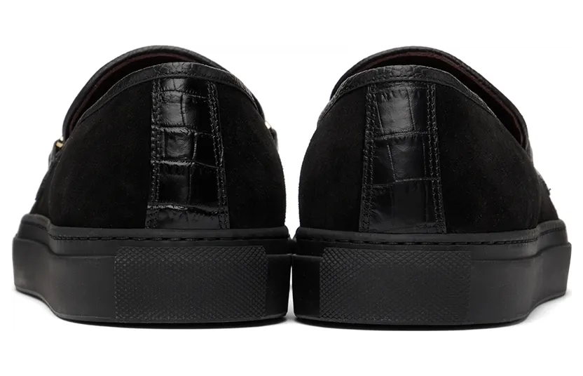 Human Recreational Services Black El Dorado Loafers (UI20GF0300X1C1) (2)
