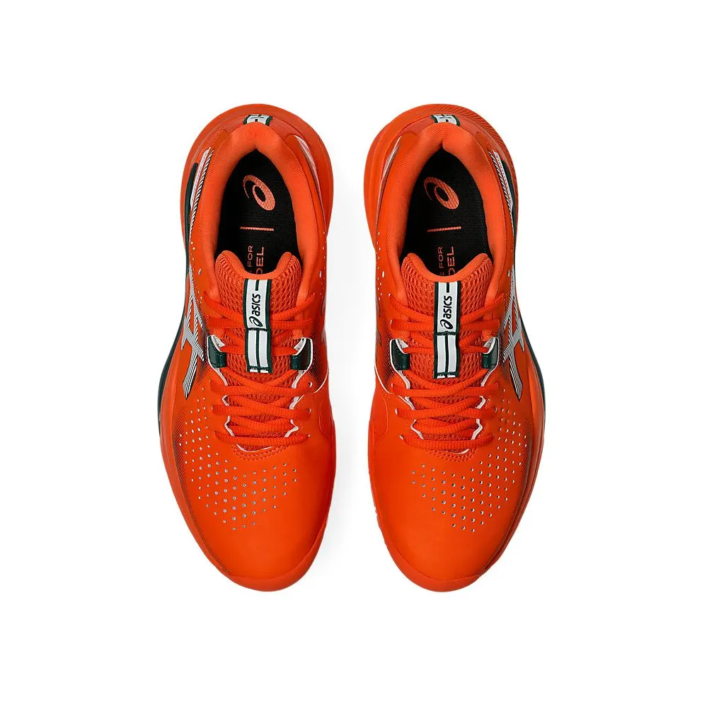 ASICS GEL-CHALLENGER 15 PADEL “Energy Orange / Jewel Green” (1041A511-801)