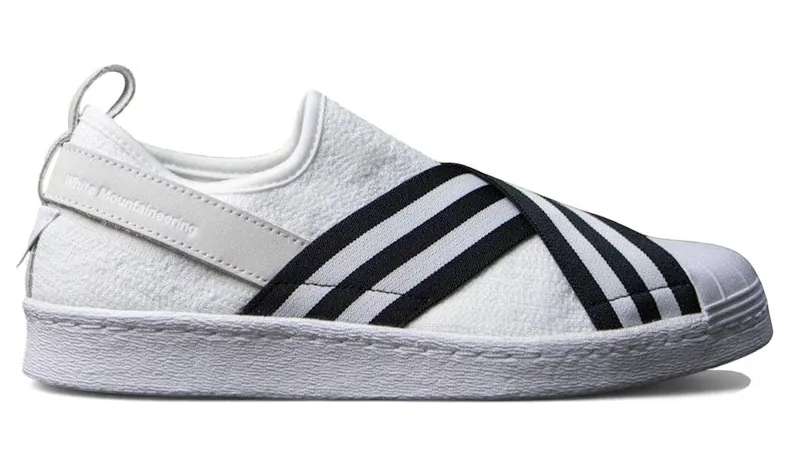 adidas Superstar Slip-On White Mountaineering White Black (BY2881)