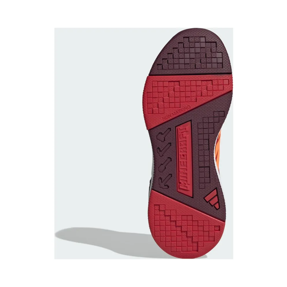 Adidas Pro Minecraft GS “Better Scarlet Lucid Orange” (JR1968)