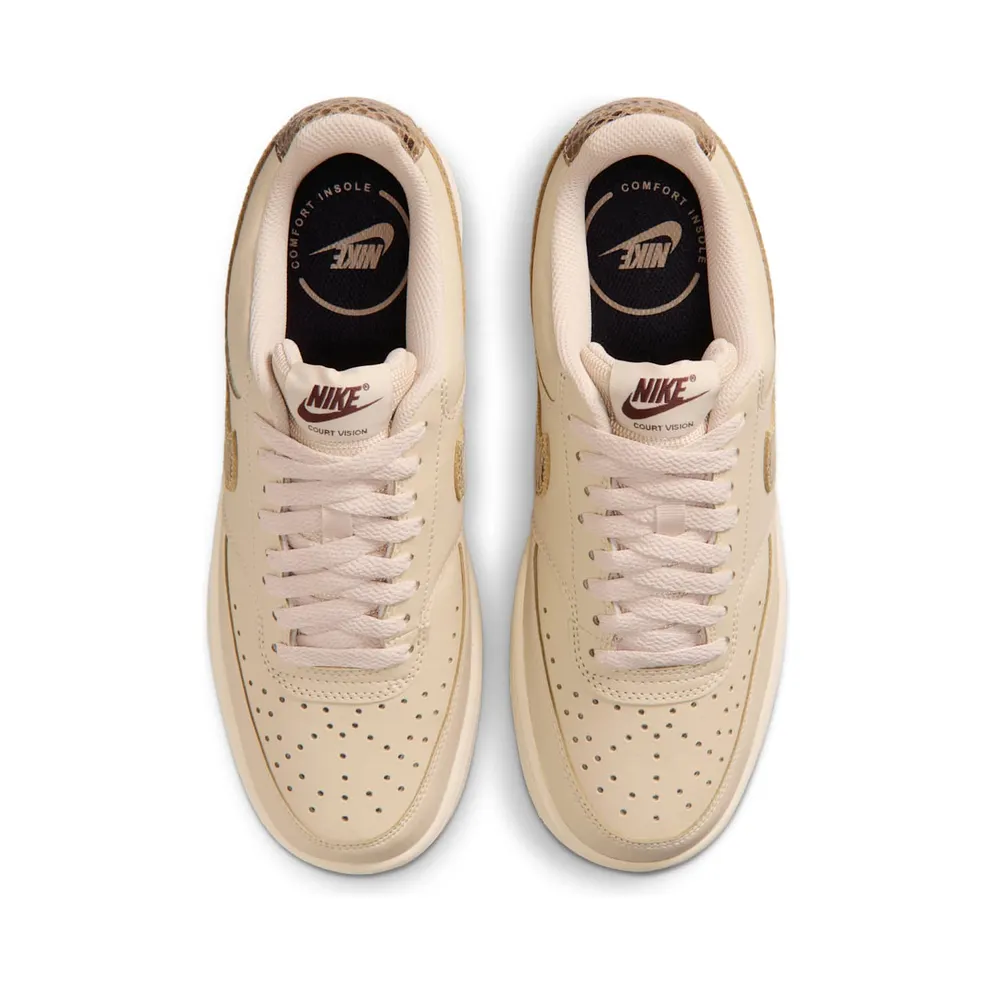 Nike Court Vision Sanddrift/Black/Light Chocolate/British Khaki (IO0463-102)