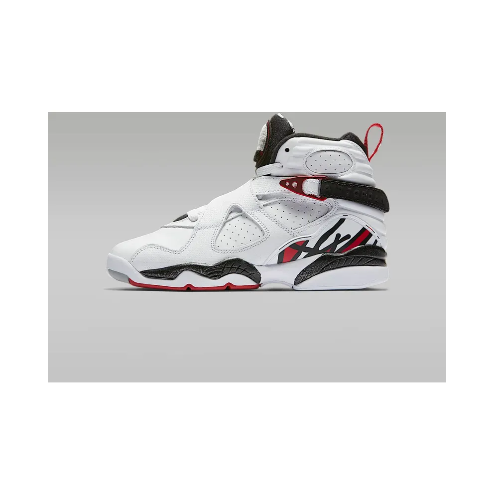 Jordan 8 Retro Alternate (GS) White/Gym Red-Black-Wolf Grey (305368-104)