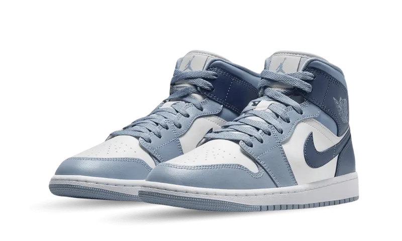 Nike Air Jordan 1 Mid SE Black Chrome (W) (BQ6472-140)