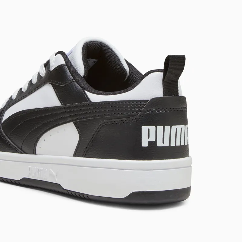 Puma Rebound V6 Laag White/Black (392328-01)