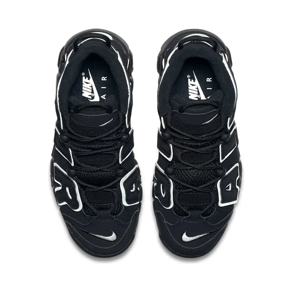 Nike Air More Uptempo Black White 2016 (GS) Black/White (415082-002)