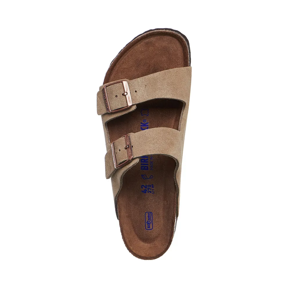 Birkenstock Arizona Soft Footbed “Suede Leather – Taupe”