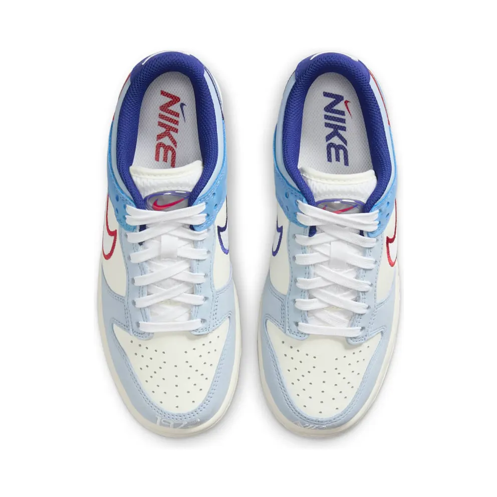 Nike Dunk Low Armory Blue Red Mesh (HF5742-111)