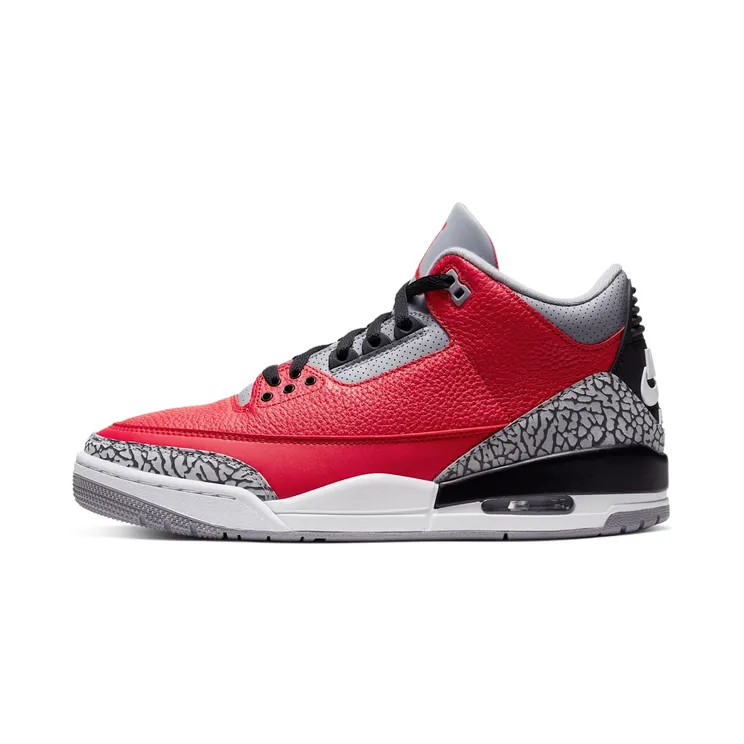 Air Jordan 3 Retro SE Unite “Fire Red / Cement Grey / Black” (CK5692-600)