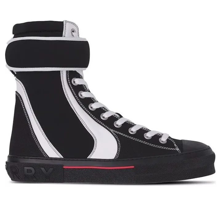 Burberry Sub High-top Lace Up Black (8052338)