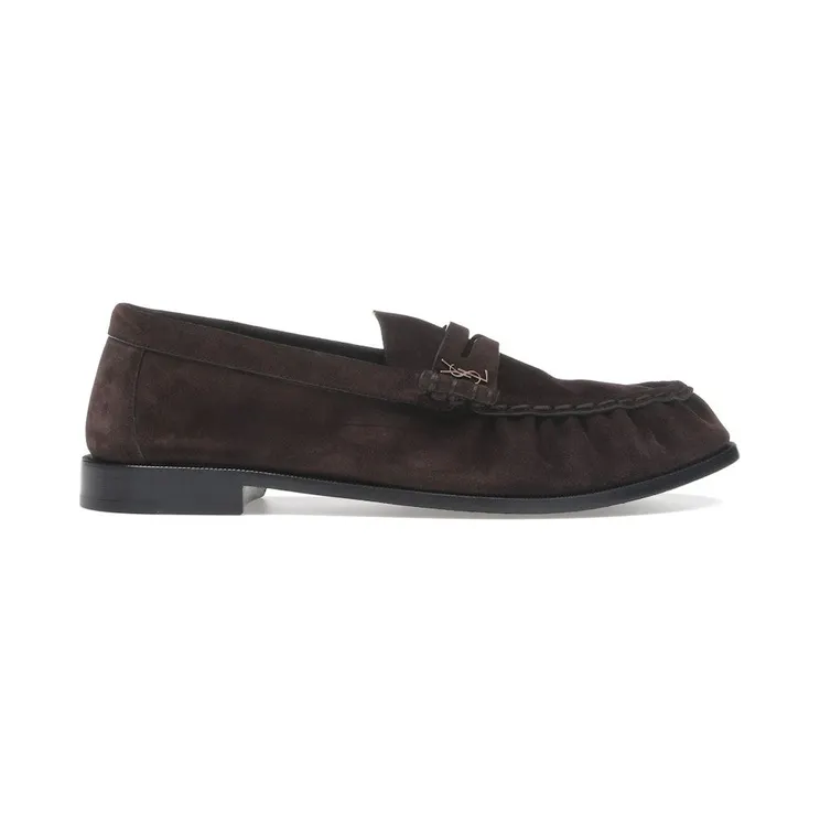 Saint Laurent Le Loafer Supple Dark Brown (8394712 W5AC 6023)