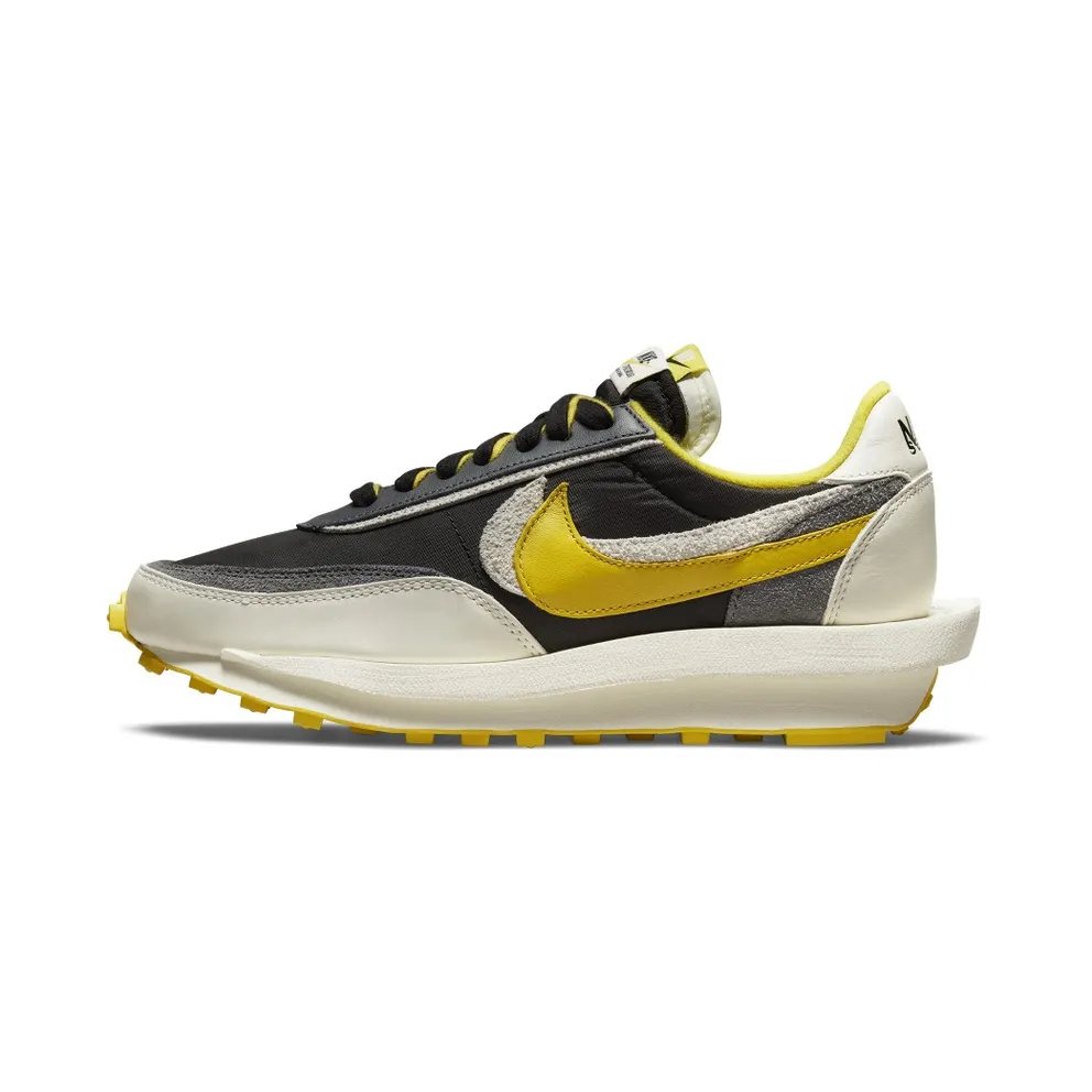 Nike x sacai UNDERCOVER LDWaffle Black Bright Citron (DJ4877-001)
