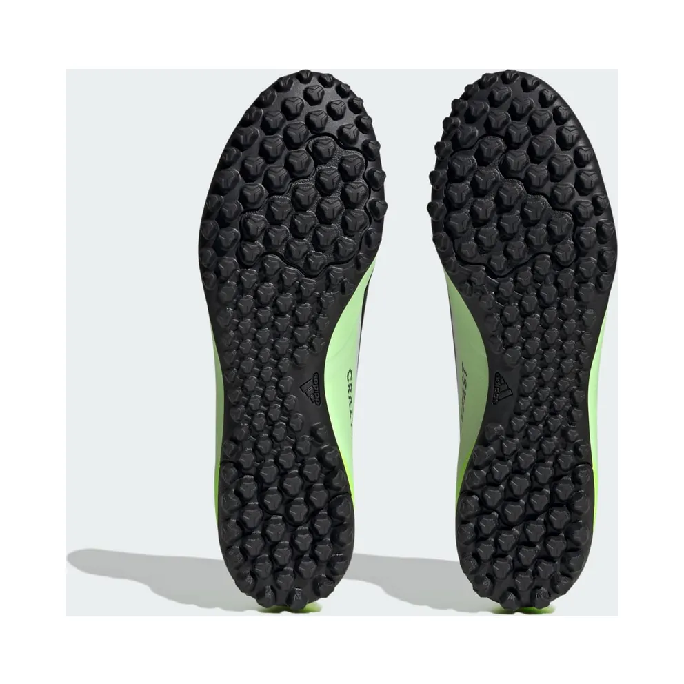 adidas X Crazyfast.4 Turf Cloud White Core Black Lucid Lemon (IE1583)