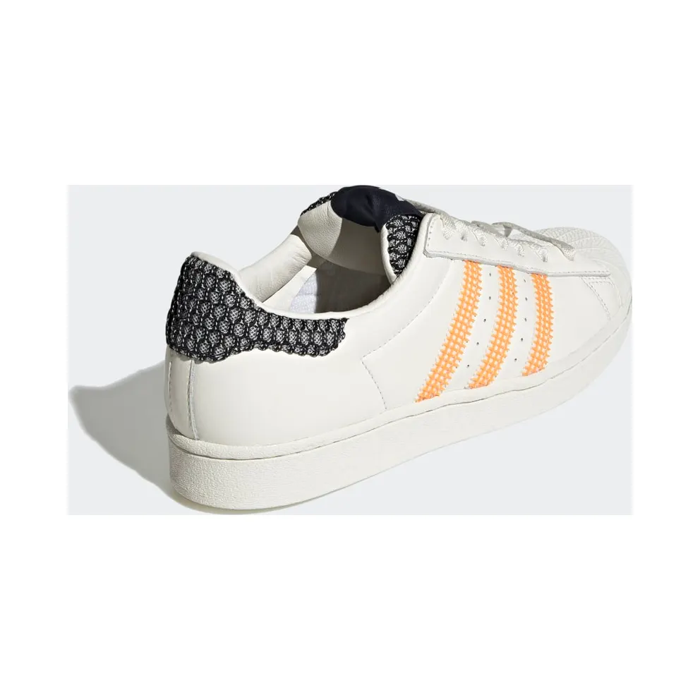 Adidas Superstar Cloud White / Off White / Orange Rush (GZ4376)
