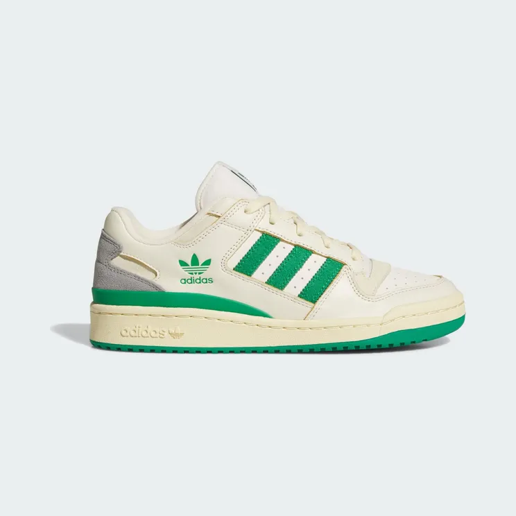 Adidas Forum Low CL Cream White / Green / Warm Vanilla (JI3272)